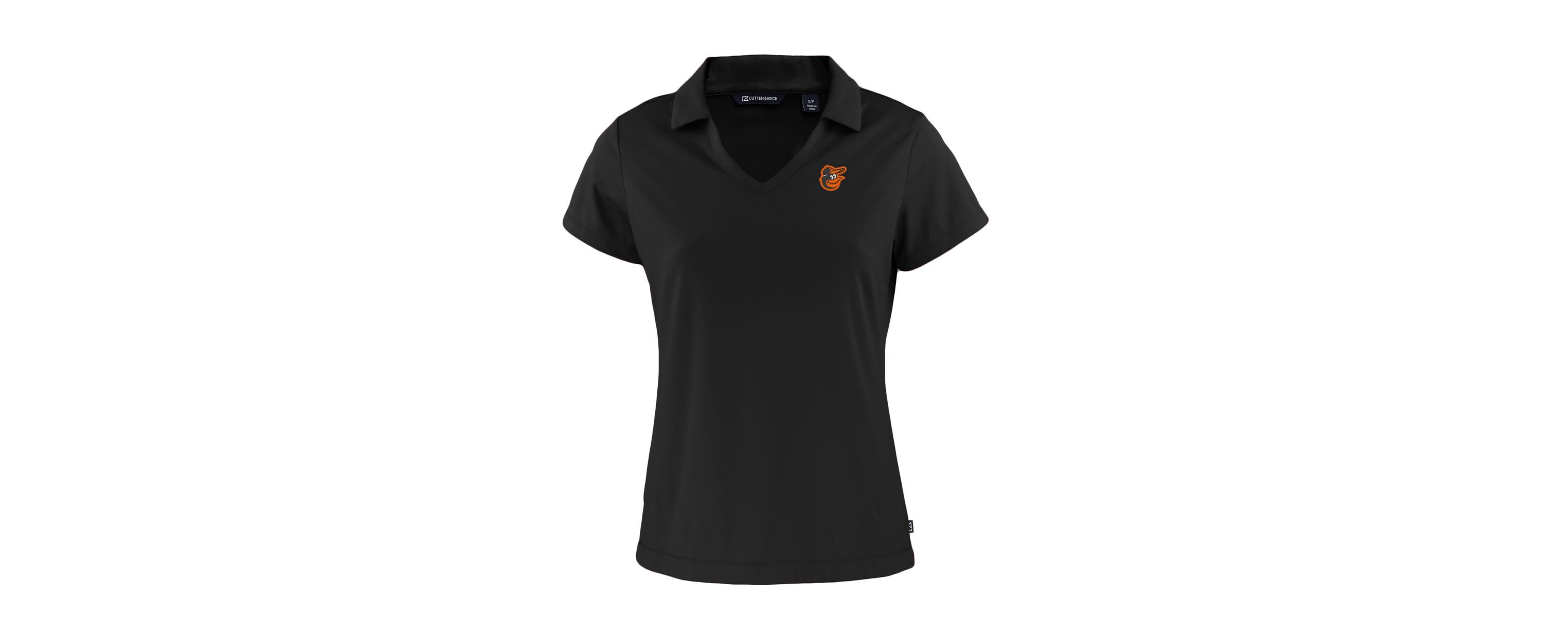 MLB Baltimore Orioles Daybreak Eco Recycled V-Neck Polo