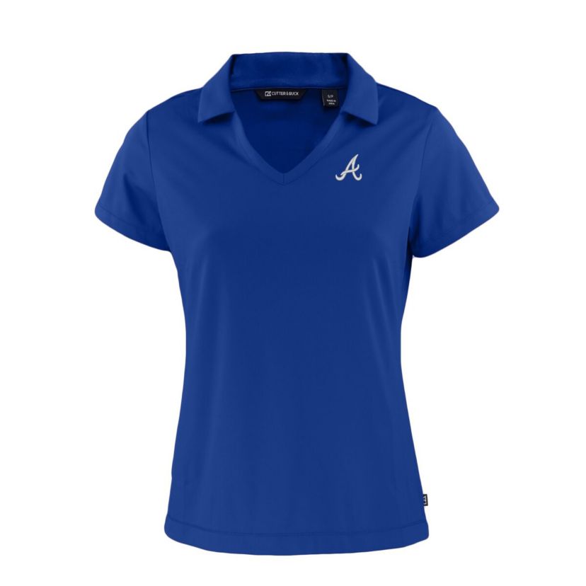 MLB Atlanta Braves Daybreak Eco Recycled V-Neck Polo