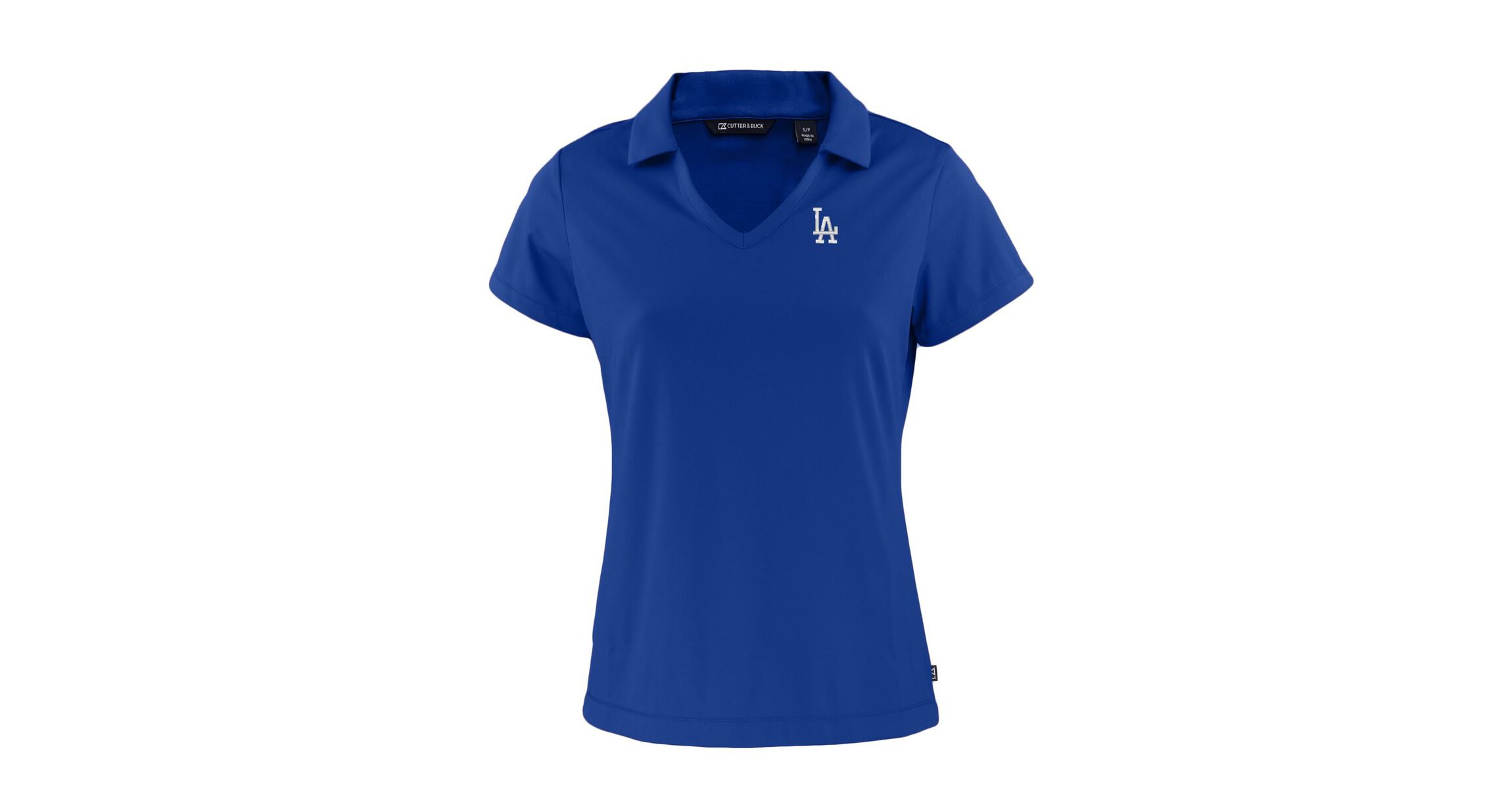 MLB Los Angeles Dodgers Daybreak Eco Recycled V-Neck Polo