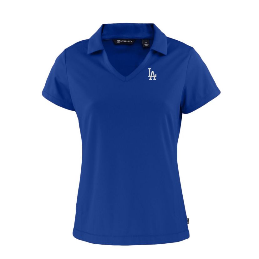 MLB Los Angeles Dodgers Daybreak Eco Recycled V-Neck Polo