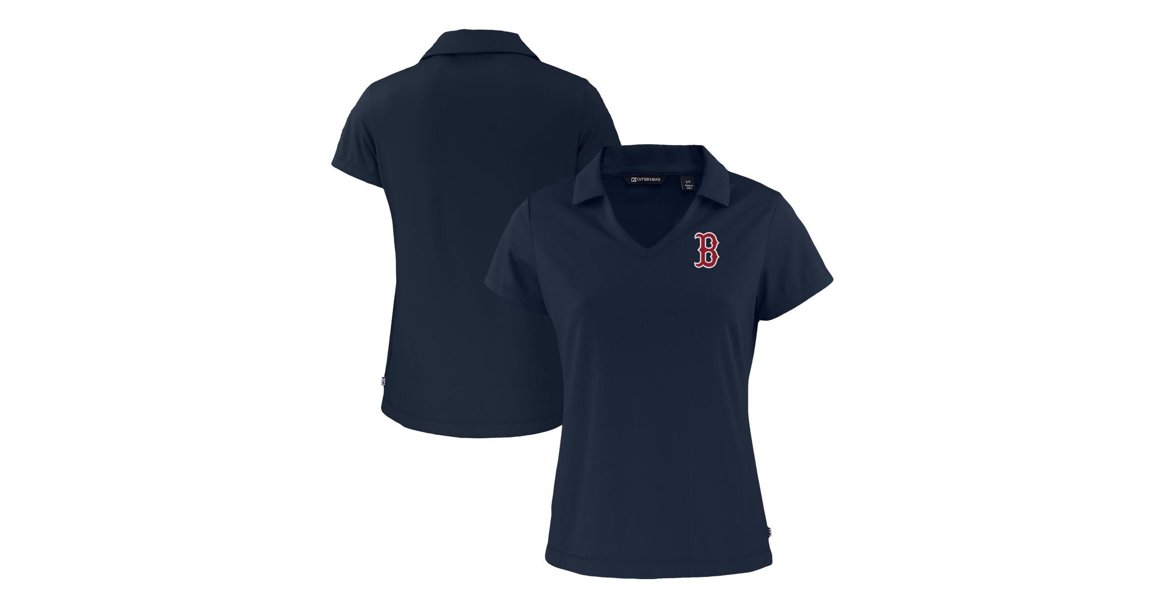 Boston Red Sox MLB Boston Sox Daybreak Eco Recycled V-Neck Polo