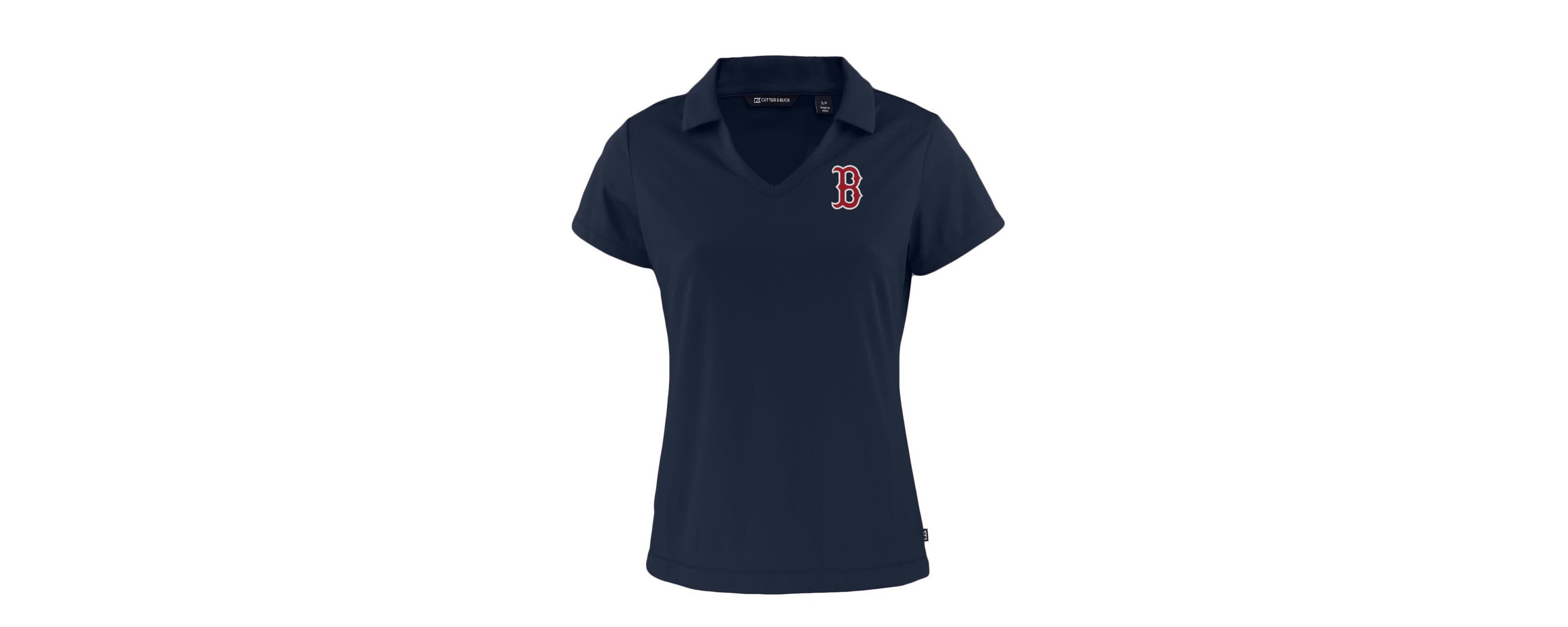 Boston Red Sox MLB Boston Sox Daybreak Eco Recycled V-Neck Polo