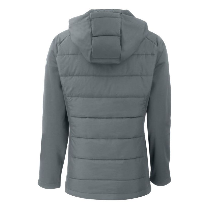 MLB Arizona Diamondbacks Evoke Hybrid Eco Softshell Recycled Full-Zip Hoodie Jacket