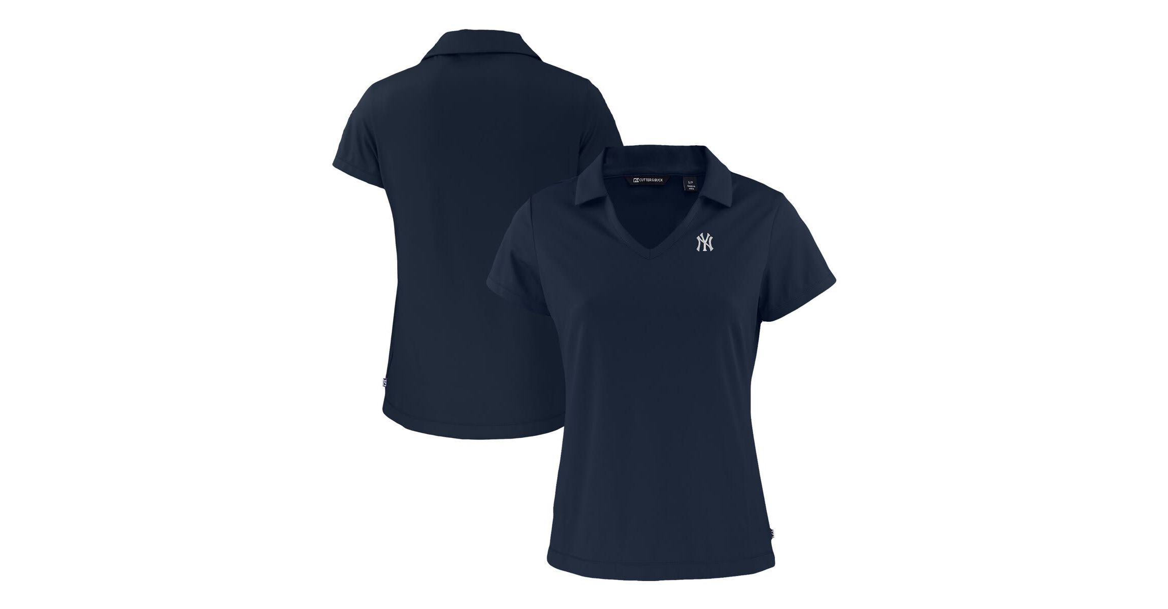 MLB New York Yankees Daybreak Eco Recycled V-Neck Polo