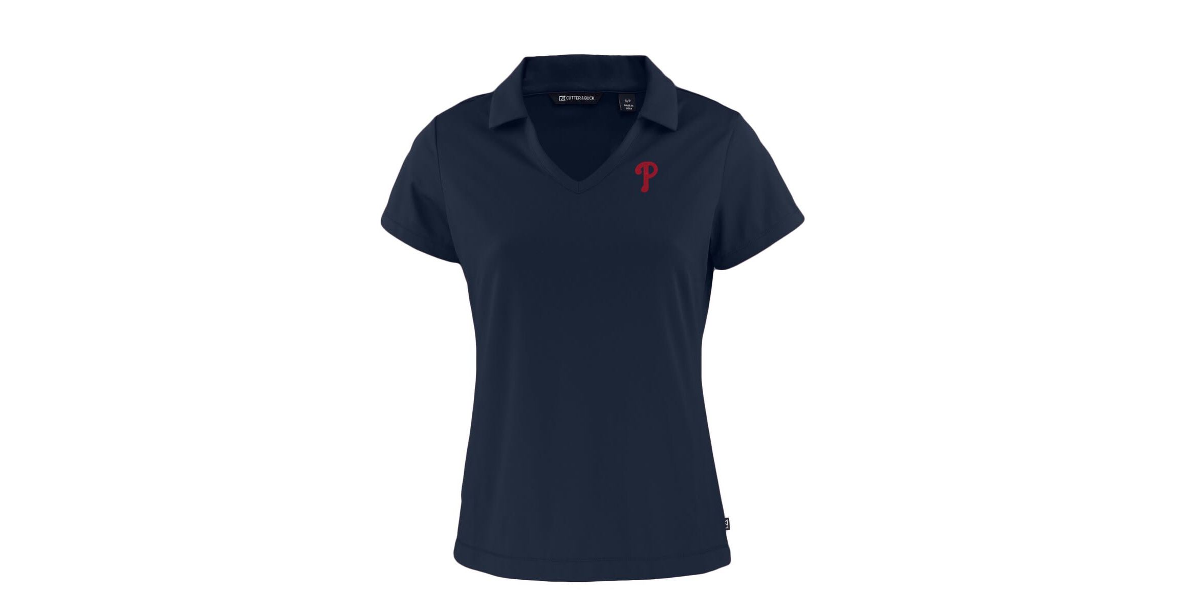 MLB Philadelphia Phillies Daybreak Eco Recycled V-Neck Polo