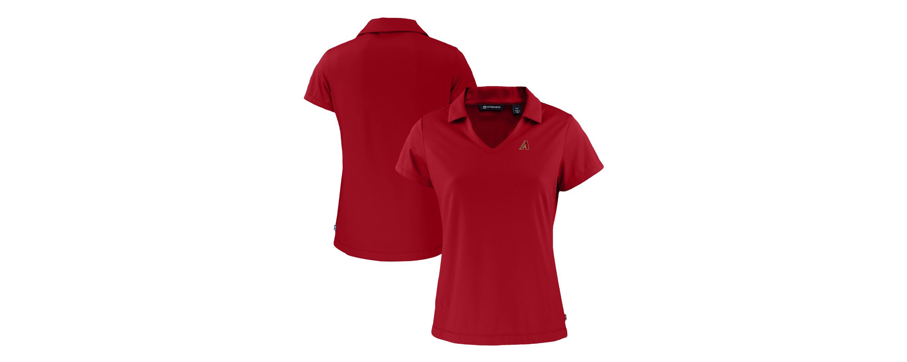 MLB Arizona Diamondbacks Daybreak Eco Recycled V-Neck Polo