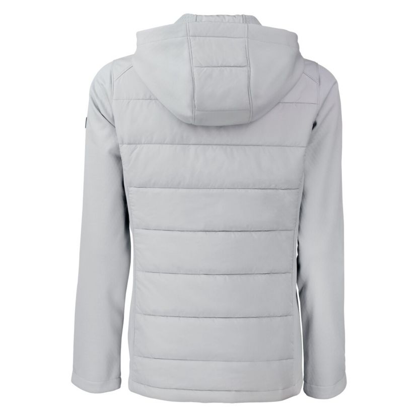 MLB Philadelphia Phillies Evoke Hybrid Eco Softshell Recycled Full-Zip Hoodie Jacket