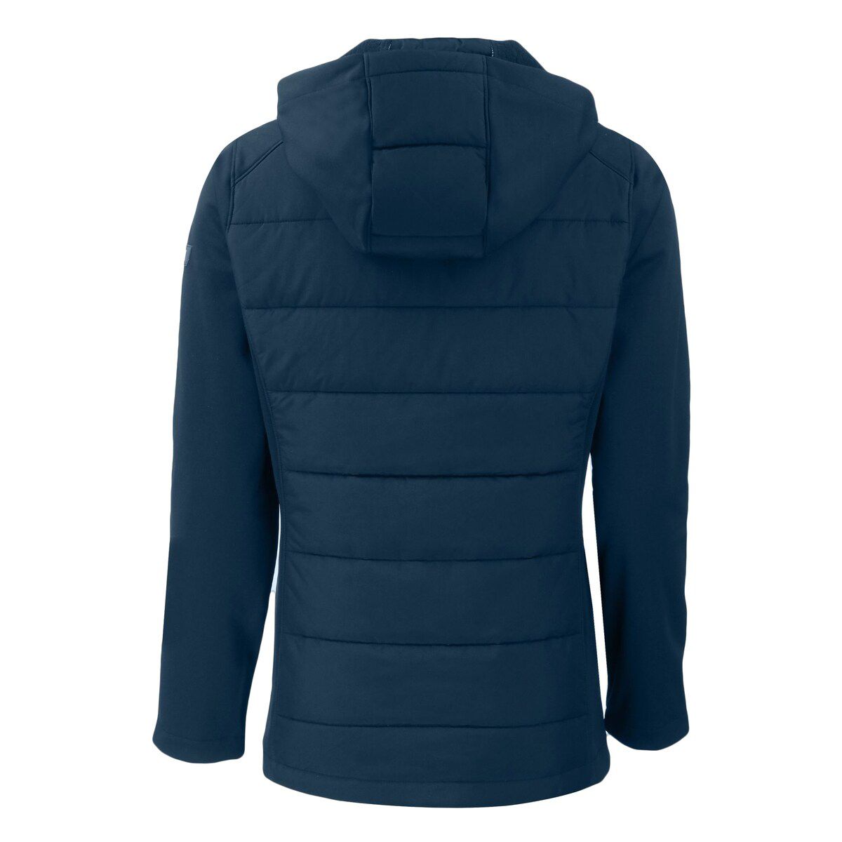 MLB Seattle Mariners Evoke Hybrid Eco Softshell Recycled Full-Zip Hoodie Jacket