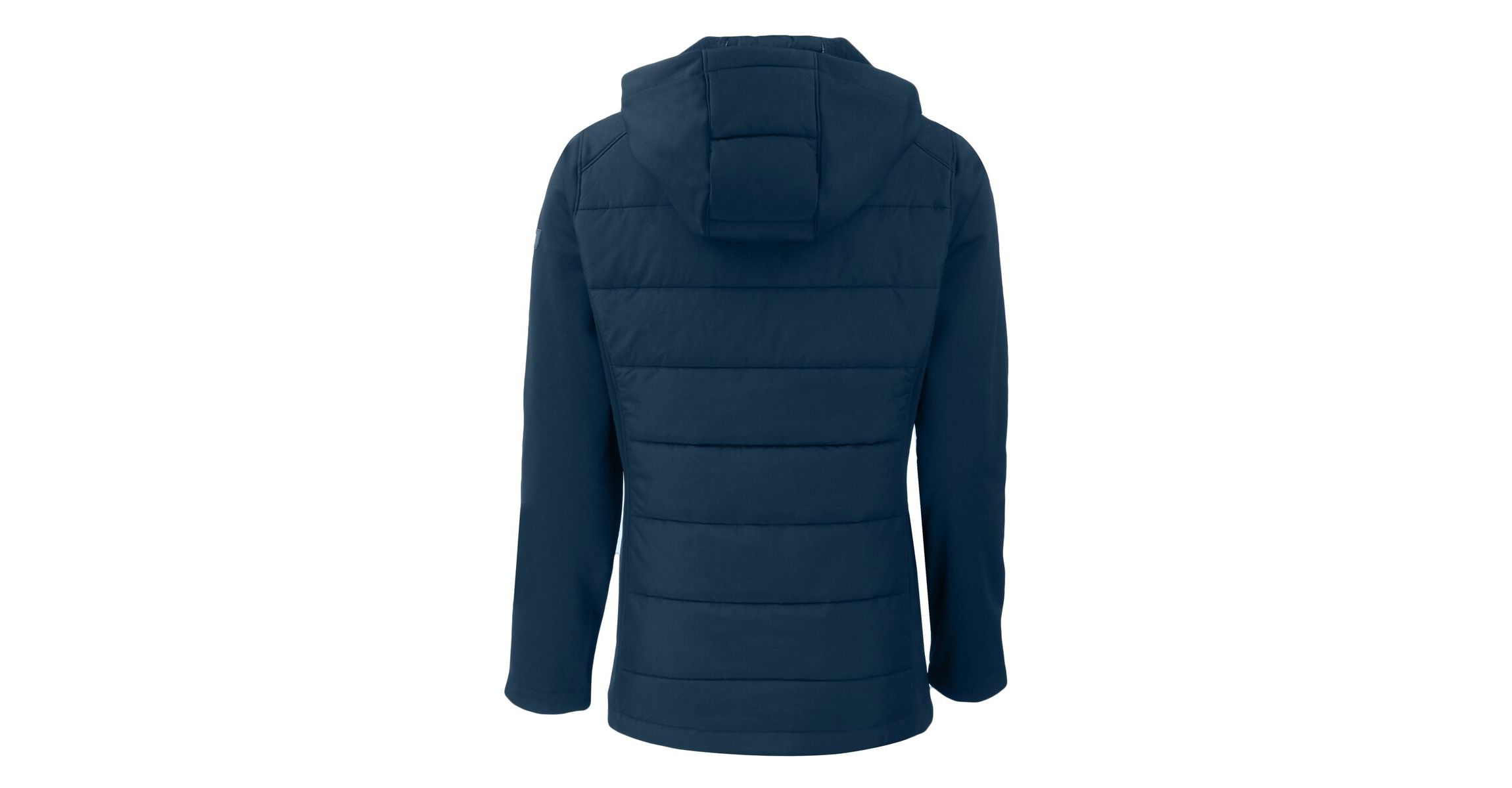 MLB Seattle Mariners Evoke Hybrid Eco Softshell Recycled Full-Zip Hoodie Jacket