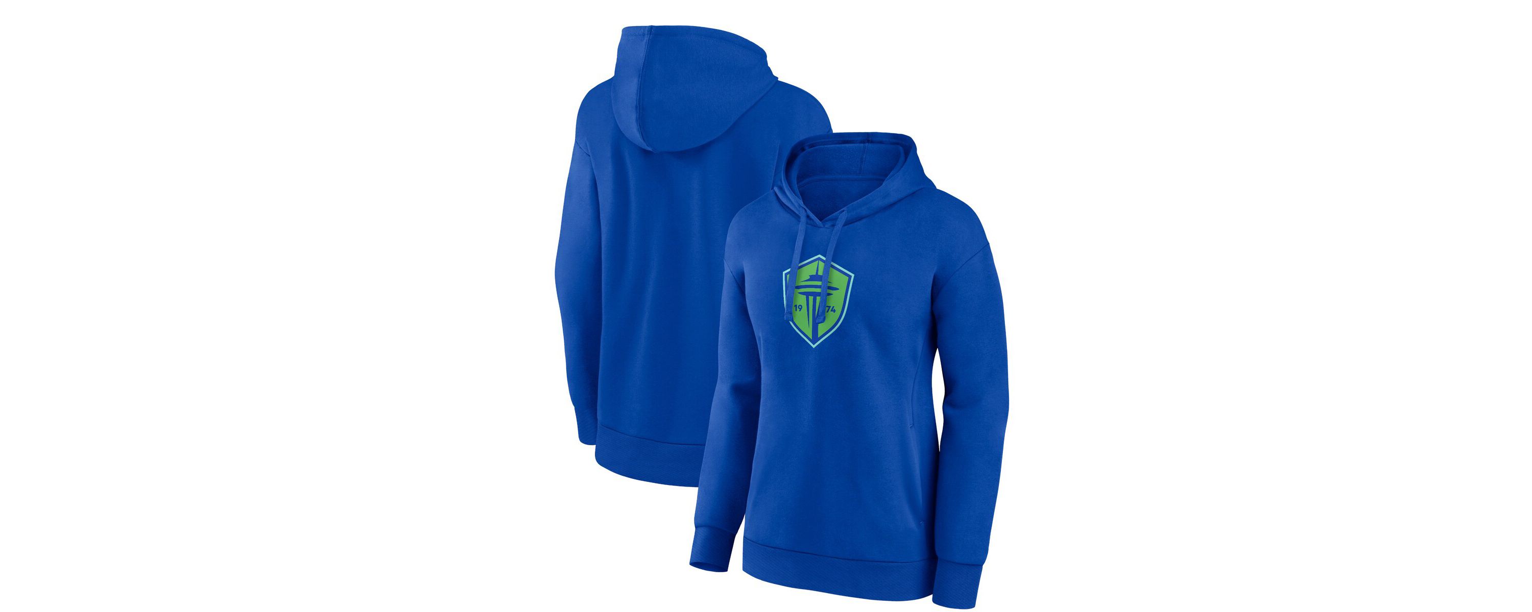 MLS Fanatics Seattle Sounders FC Primary Logo Pullover Hoodie