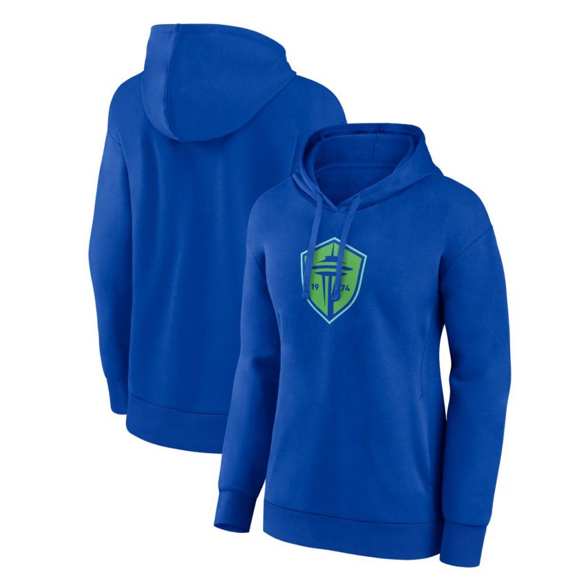 MLS Fanatics Seattle Sounders FC Primary Logo Pullover Hoodie