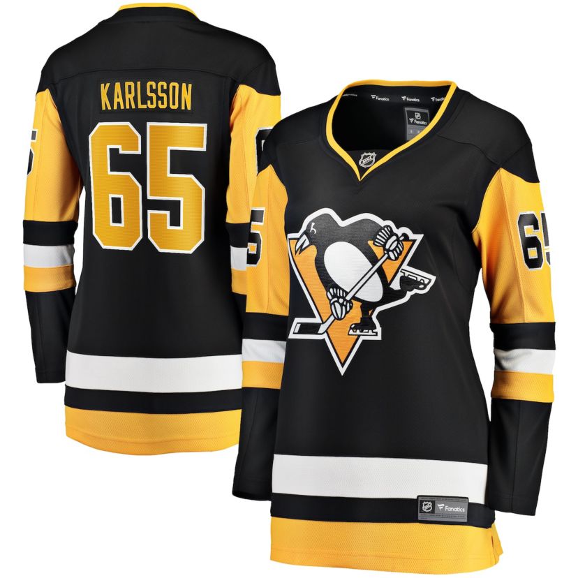 NHL Fanatics Erik Karlsson Pittsburgh Penguins Home Breakaway Jersey