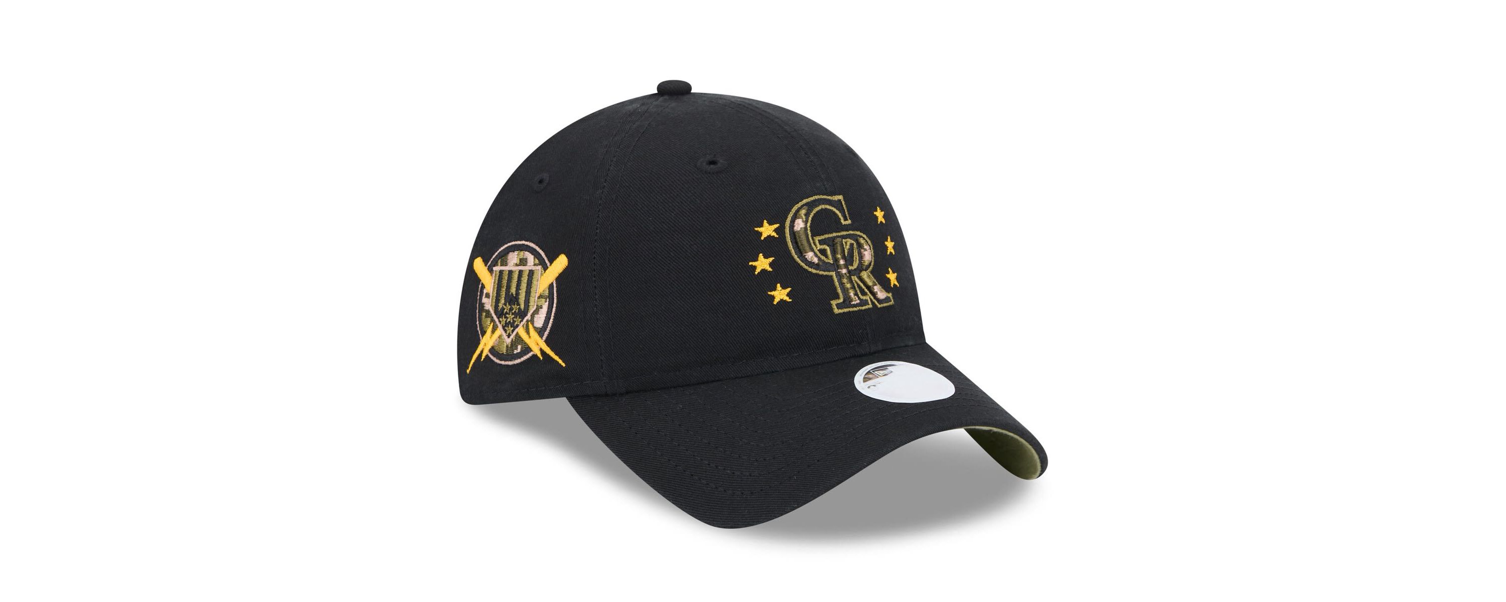 MLB Colorado Rockies 2024 Armed Forces Day 9TWENTY Adjustable Hat