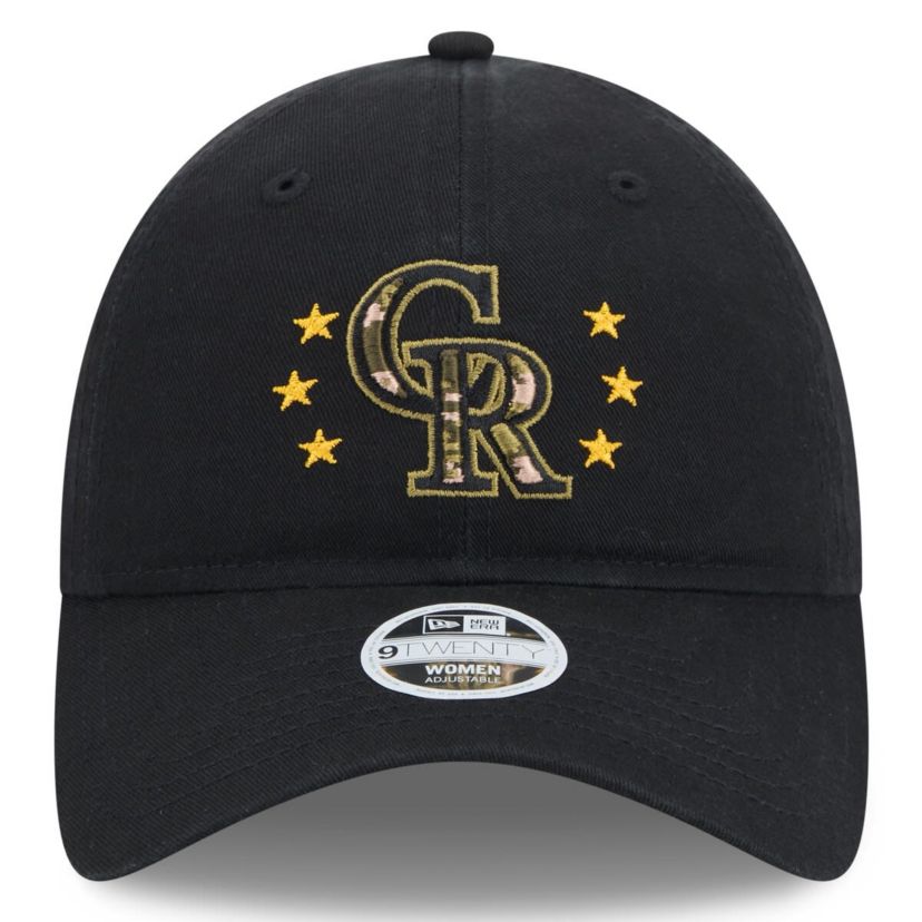 MLB Colorado Rockies 2024 Armed Forces Day 9TWENTY Adjustable Hat