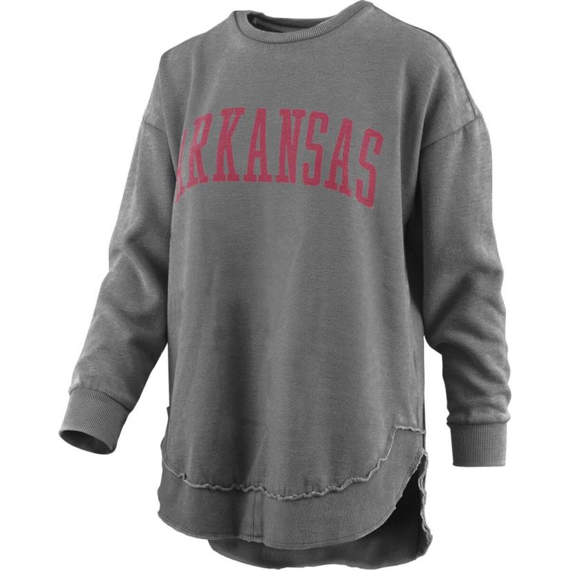 NCAA Arkansas Razorbacks Vintage Wash Pullover Sweatshirt