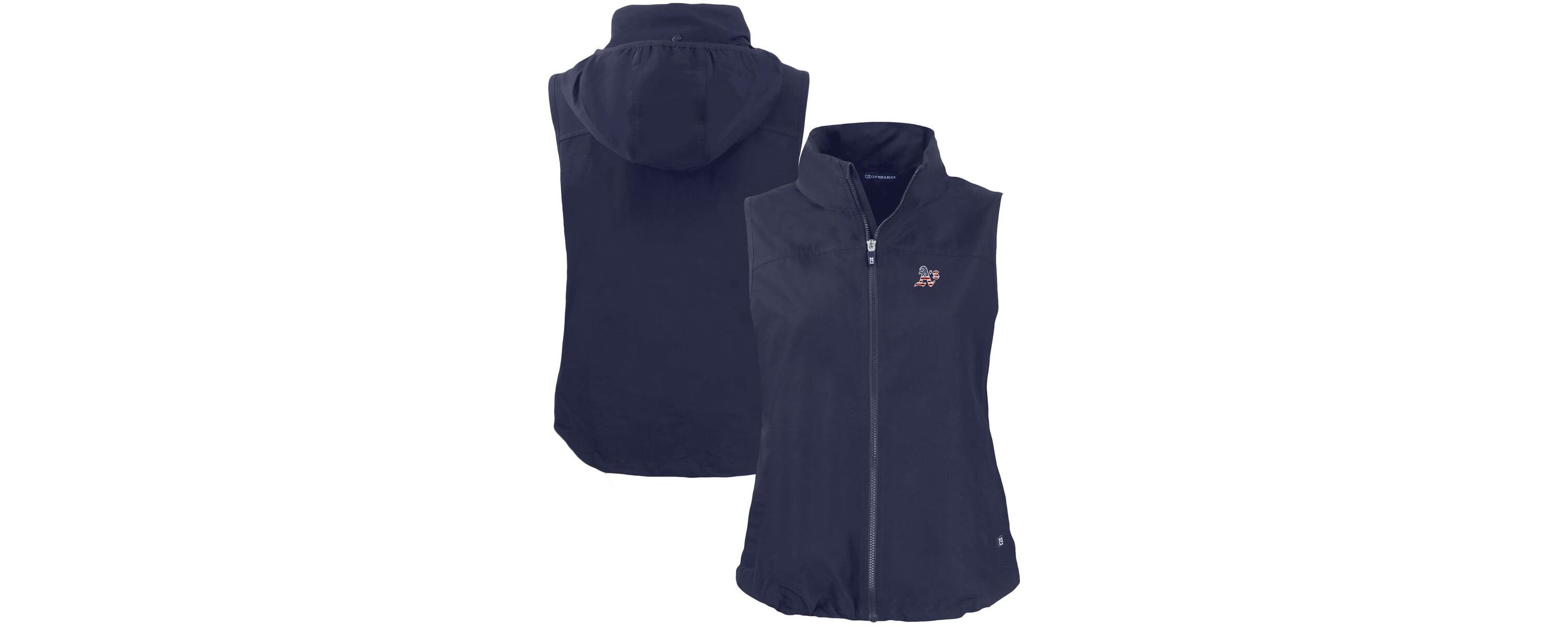 Oakland Athletics MLB Athletics Charter Eco Recycled Full-Zip Vest