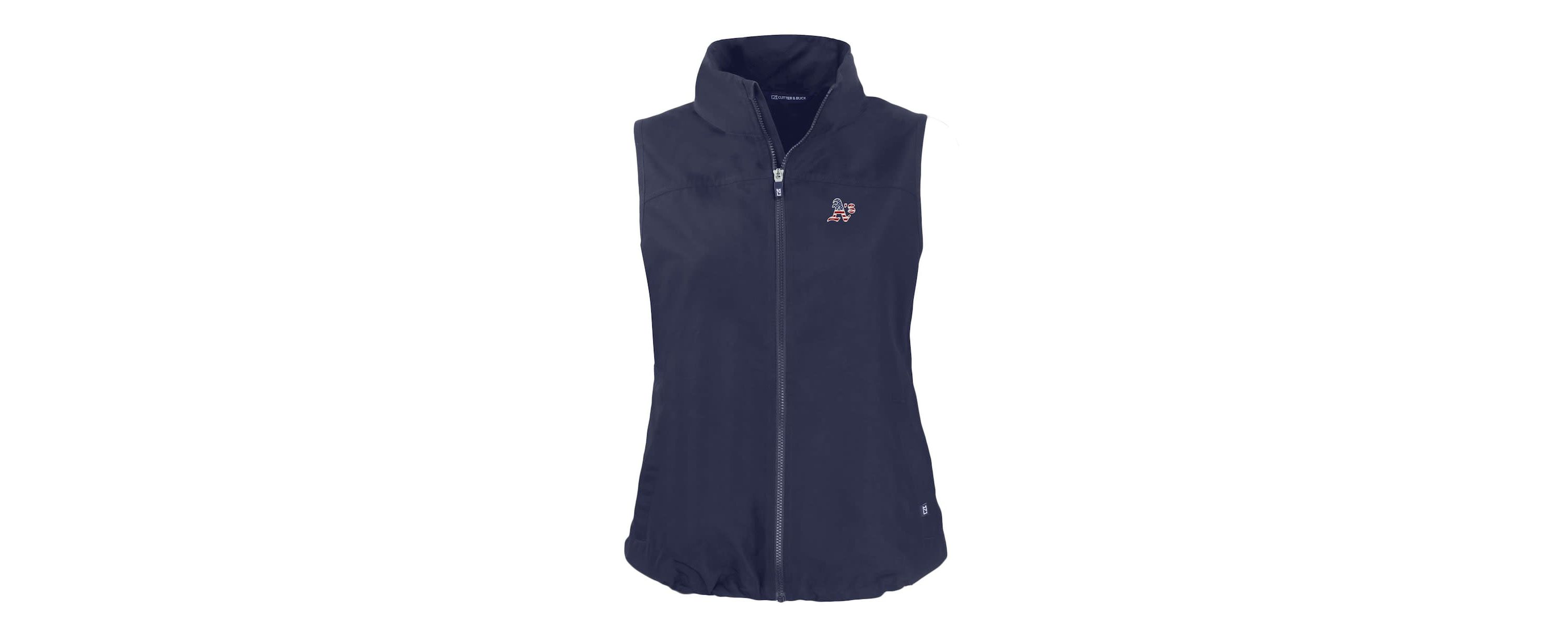 Oakland Athletics MLB Athletics Charter Eco Recycled Full-Zip Vest