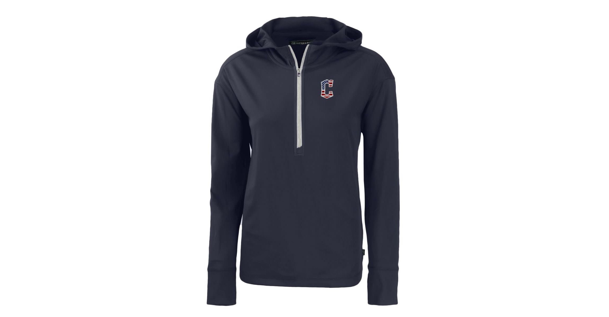 MLB Cleveland Guardians Daybreak Eco Recycled Half-Zip Hoodie