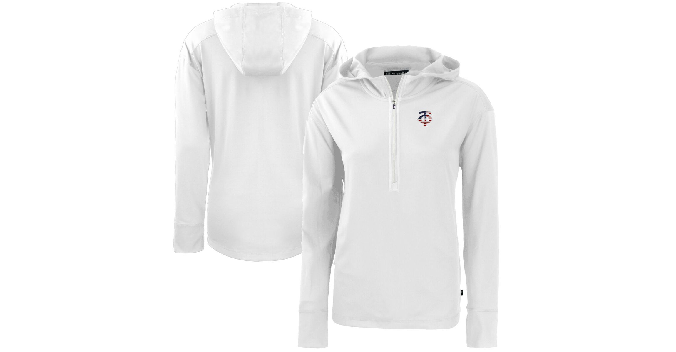 MLB Minnesota Twins Daybreak Eco Recycled Half-Zip Hoodie