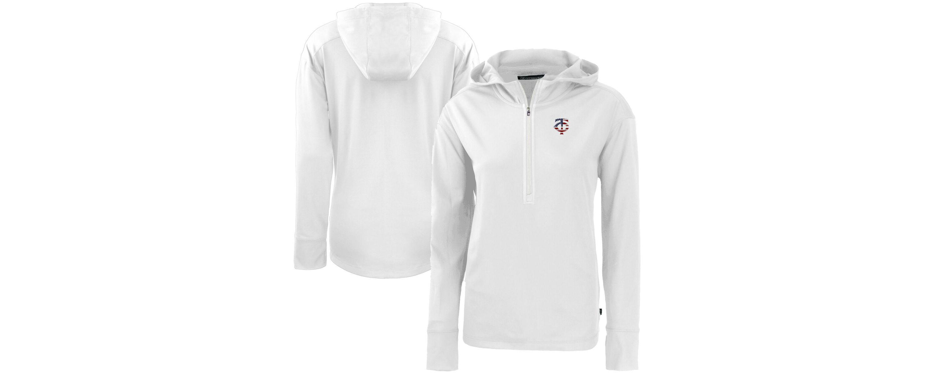 MLB Minnesota Twins Daybreak Eco Recycled Half-Zip Hoodie