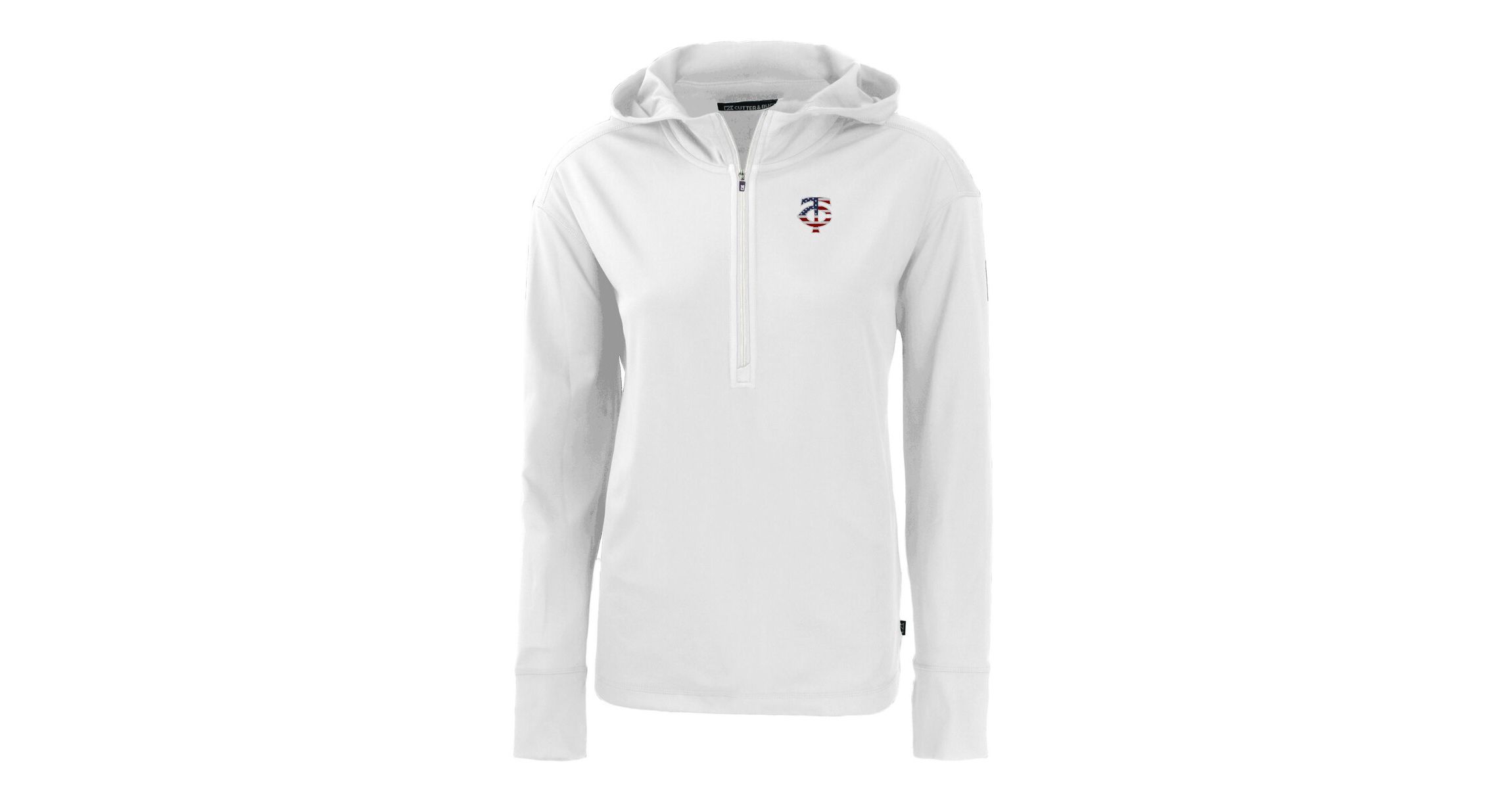 MLB Minnesota Twins Daybreak Eco Recycled Half-Zip Hoodie