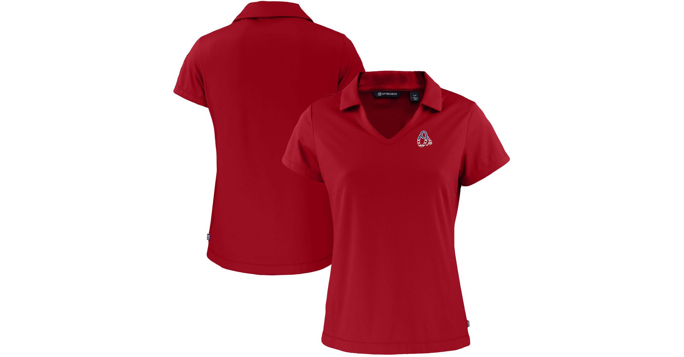 MLB Baltimore Orioles Daybreak Eco Recycled V-Neck Polo