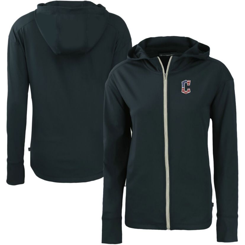 MLB Cleveland Guardians Daybreak Eco Recycled Full-Zip Hoodie