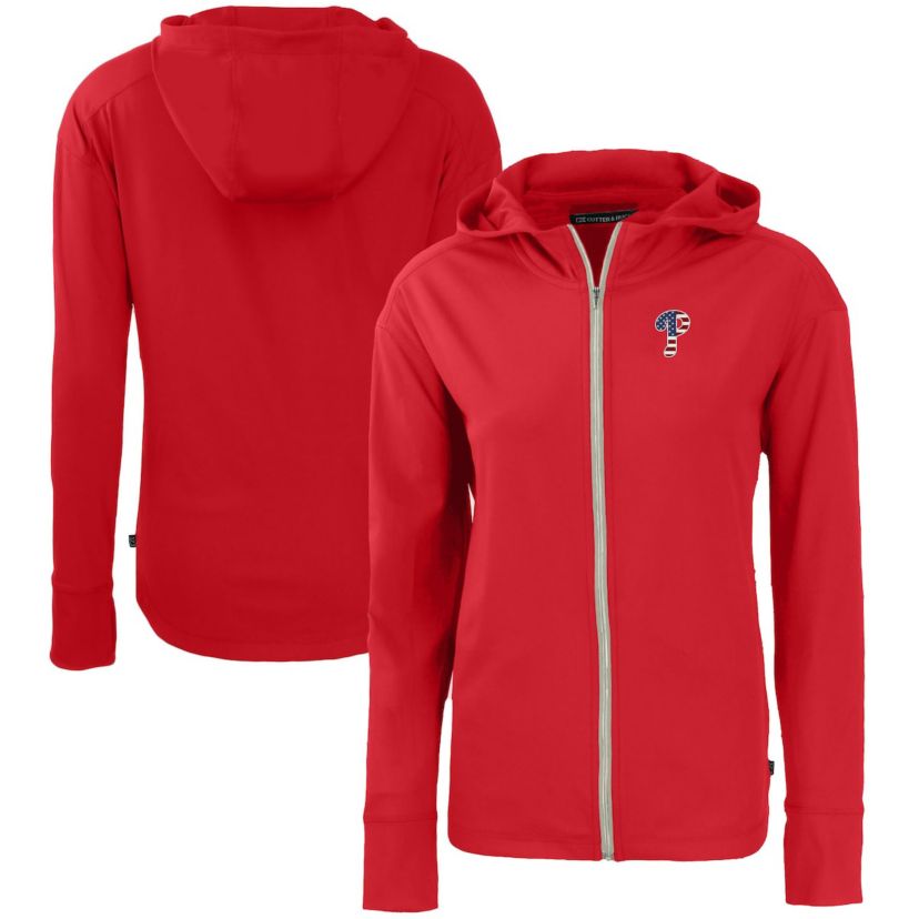 MLB Philadelphia Phillies Daybreak Eco Recycled Full-Zip Hoodie