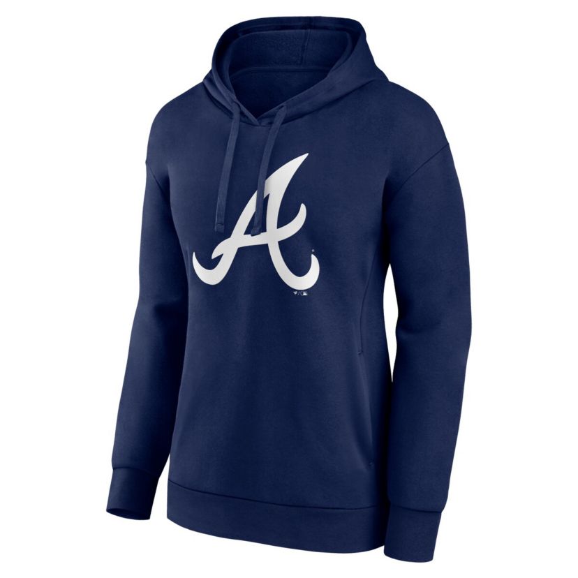 MLB Fanatics Atlanta Braves Logo Pullover Hoodie