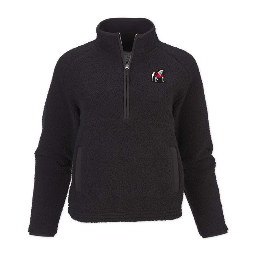 NCAA Georgia Bulldogs Everest Half-Zip Sweatshirt