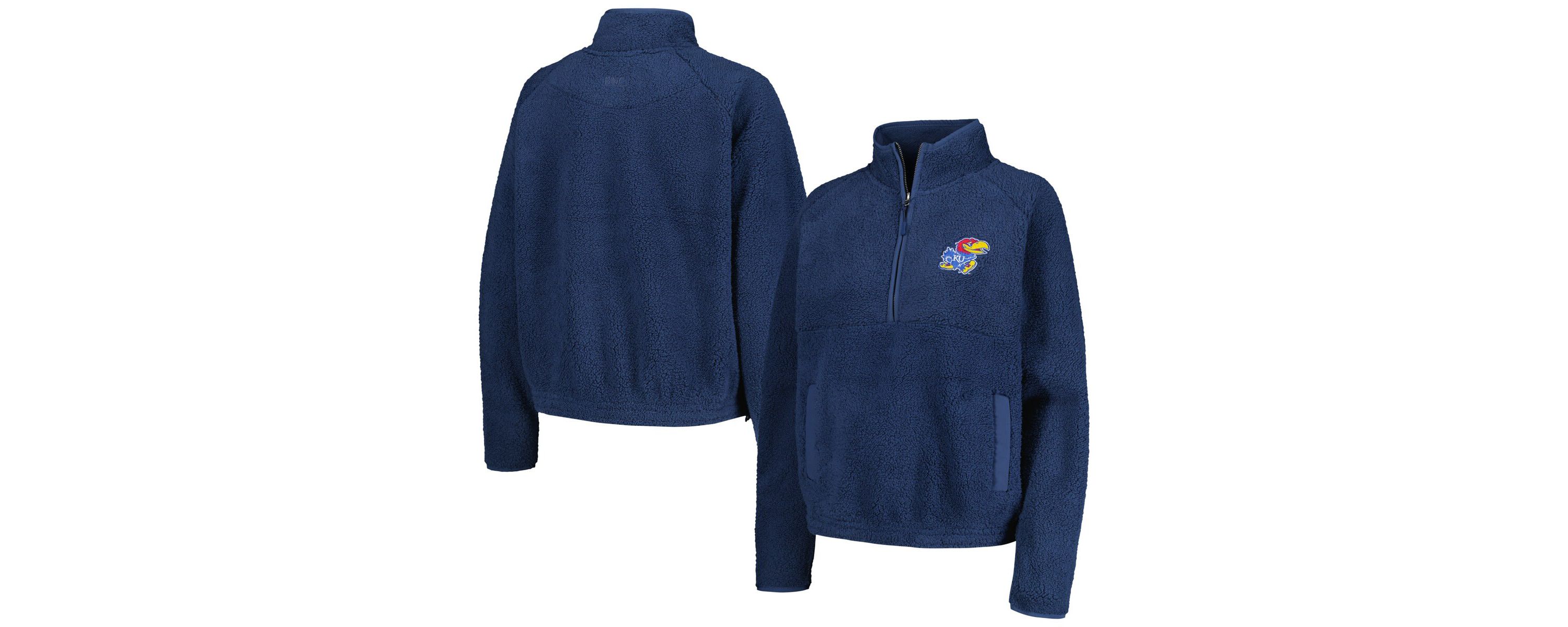 NCAA Kansas Jayhawks Everest Half-Zip Sweatshirt