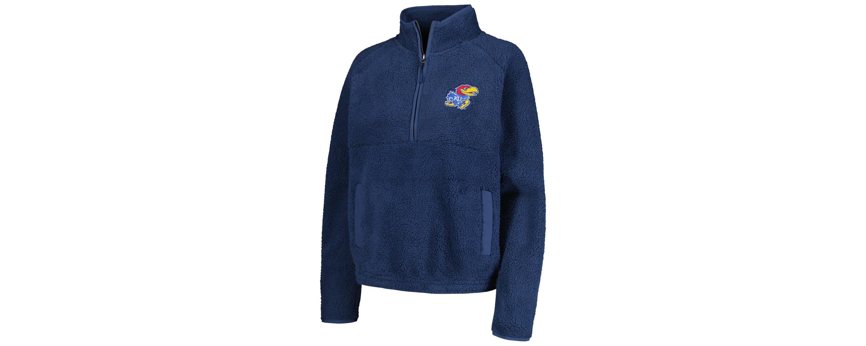 NCAA Kansas Jayhawks Everest Half-Zip Sweatshirt