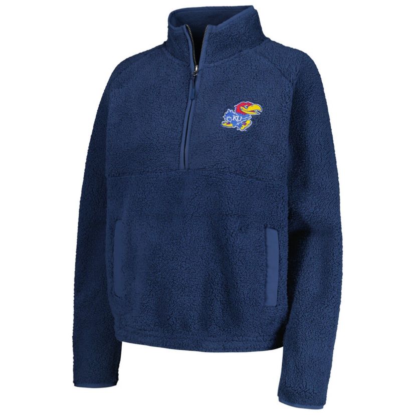 NCAA Kansas Jayhawks Everest Half-Zip Sweatshirt