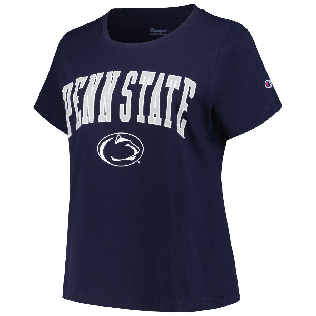 NCAA Penn State Nittany Lions Plus Size Arch Over Logo Scoop Neck T-Shirt