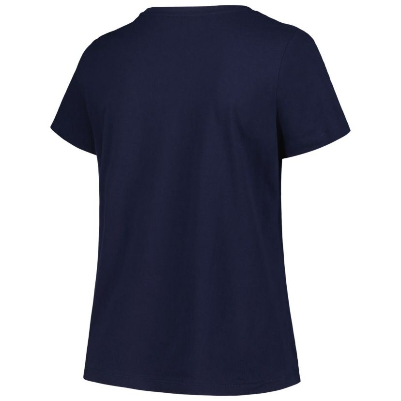 NCAA Penn State Nittany Lions Plus Size Arch Over Logo Scoop Neck T-Shirt