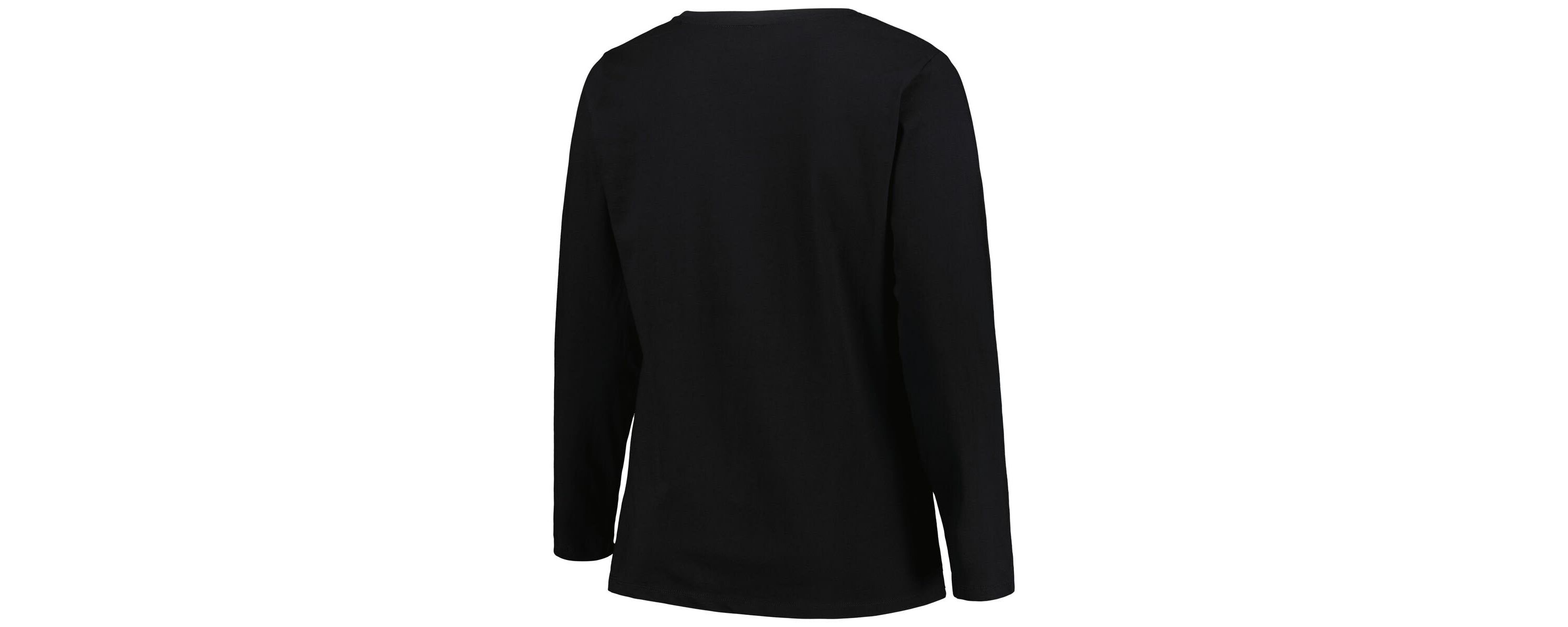 NCAA Florida State Seminoles Plus Size Arch Over Logo Scoop Neck Long Sleeve T-Shirt