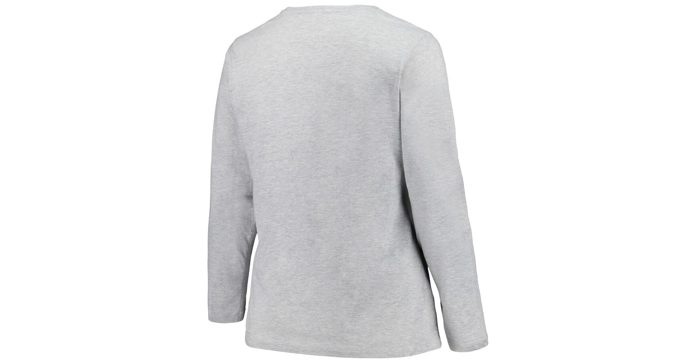 NCAA Tennessee Volunteers Plus Size Arch Over Logo Scoop Neck Long Sleeve T-Shirt