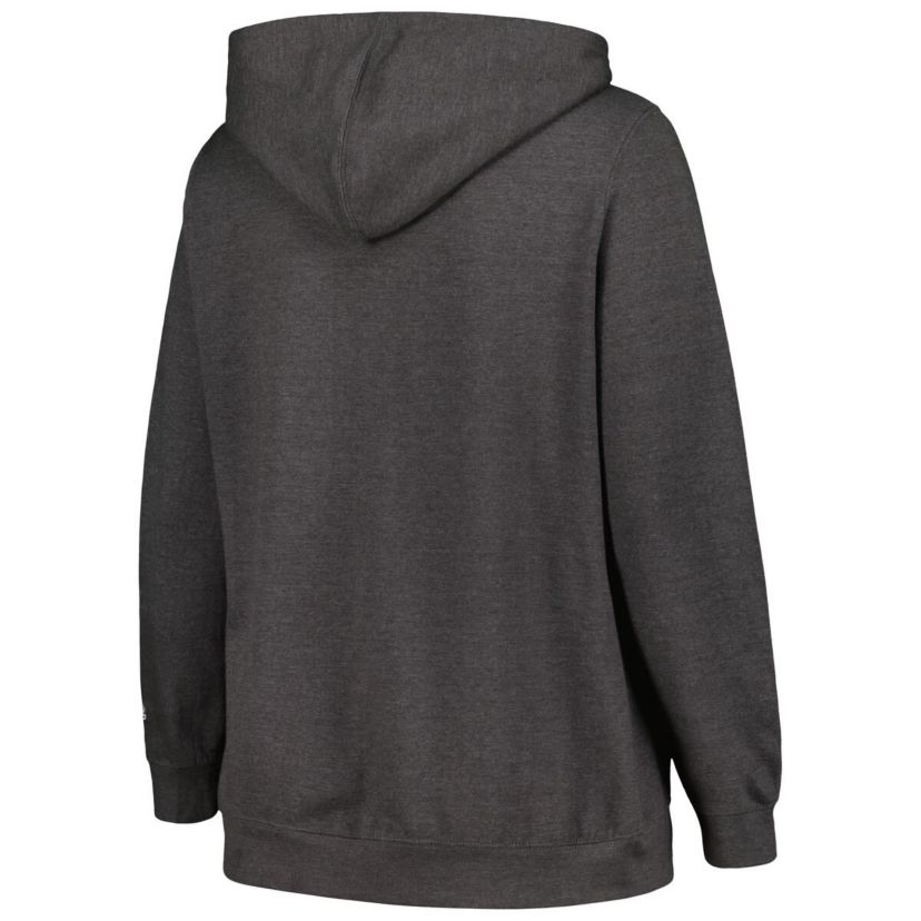 NCAA Michigan State Spartans Plus Size Heart & Soul Notch Neck Pullover