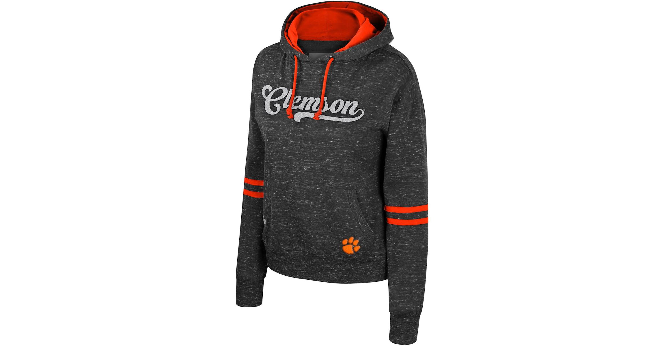 NCAA Clemson Tigers Catherine Speckle Pullover Hoodie