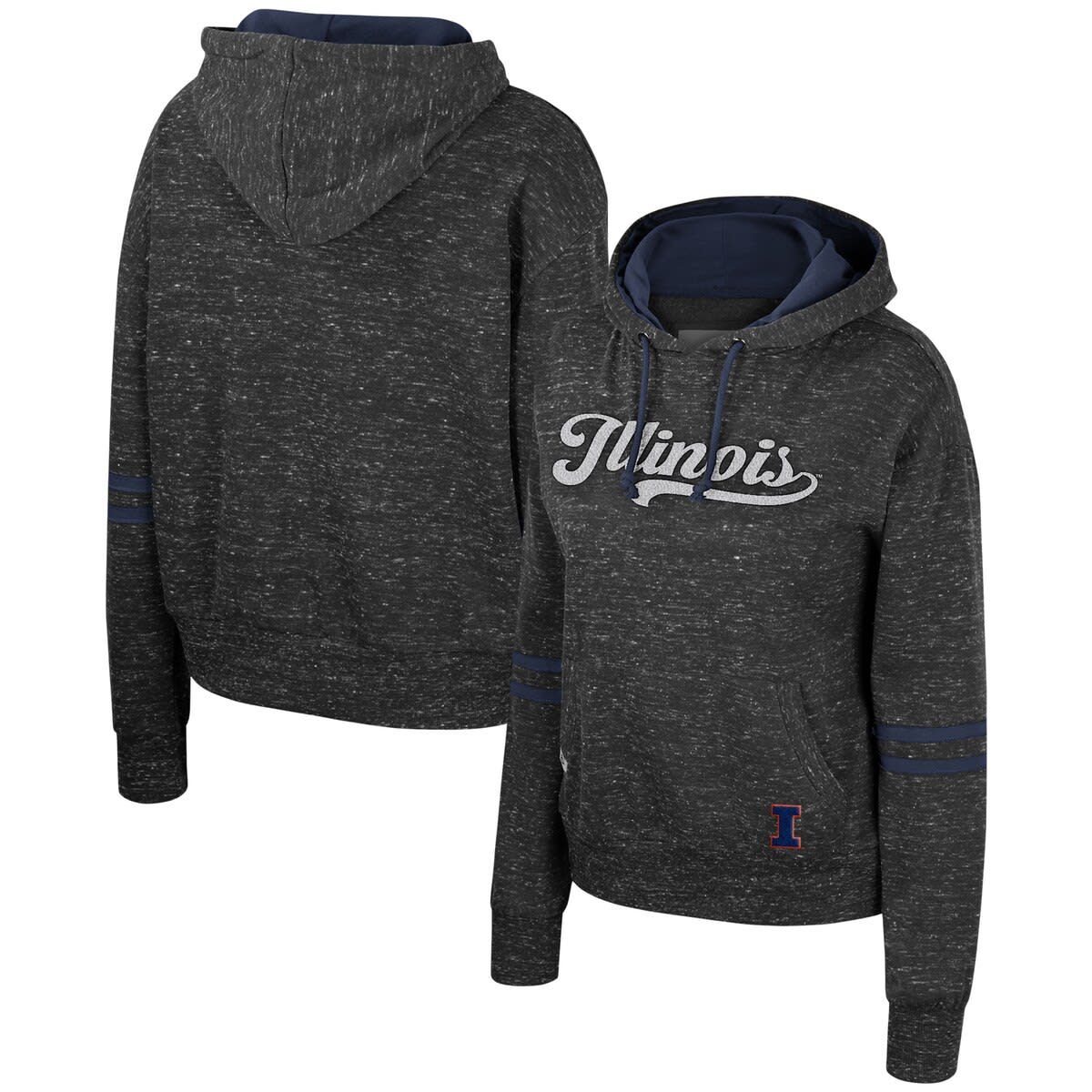 NCAA Illinois Fighting Illini Catherine Speckle Pullover Hoodie