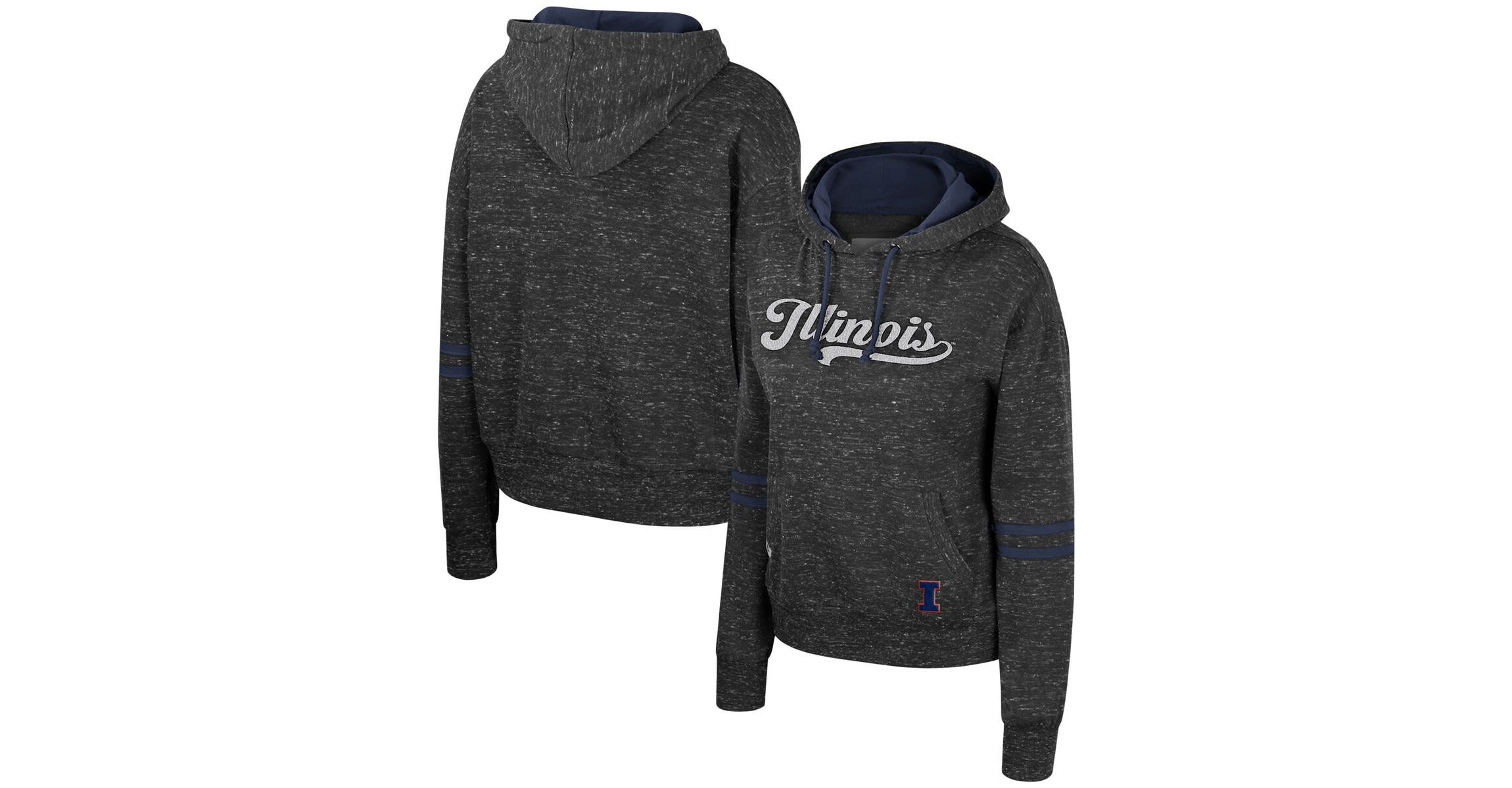 NCAA Illinois Fighting Illini Catherine Speckle Pullover Hoodie