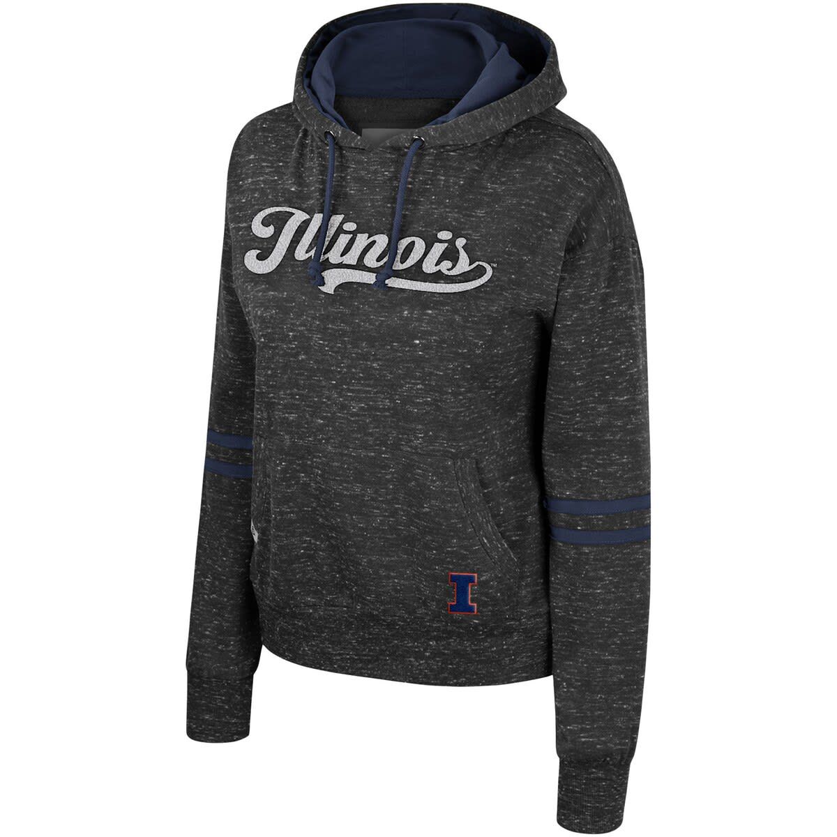 NCAA Illinois Fighting Illini Catherine Speckle Pullover Hoodie
