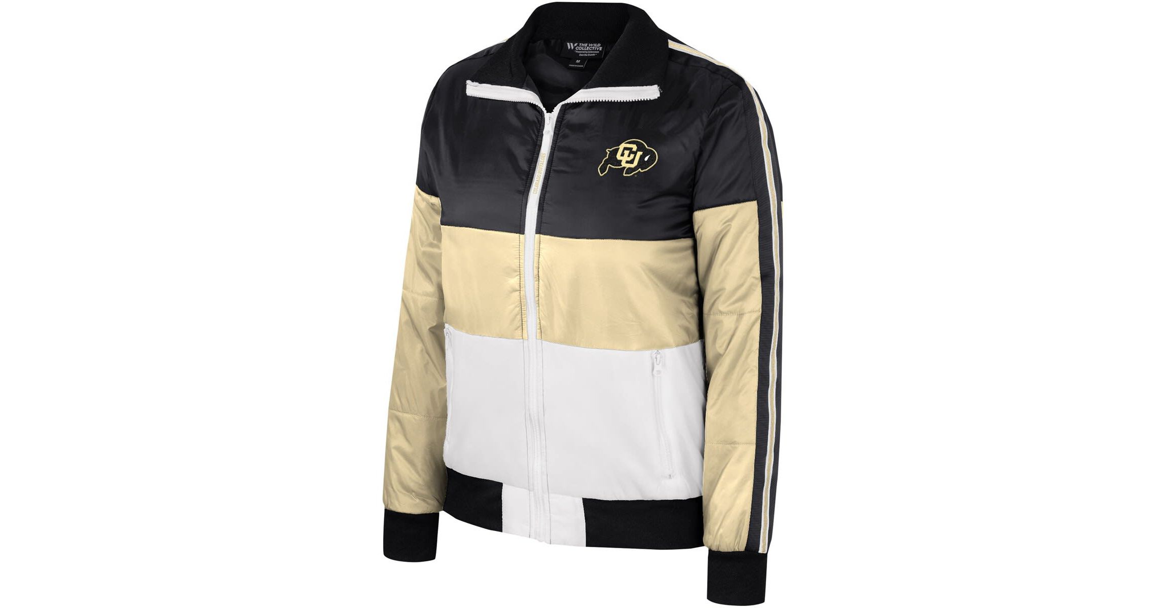 NCAA Colorado Buffaloes Color-Block Puffer Full-Zip Jacket