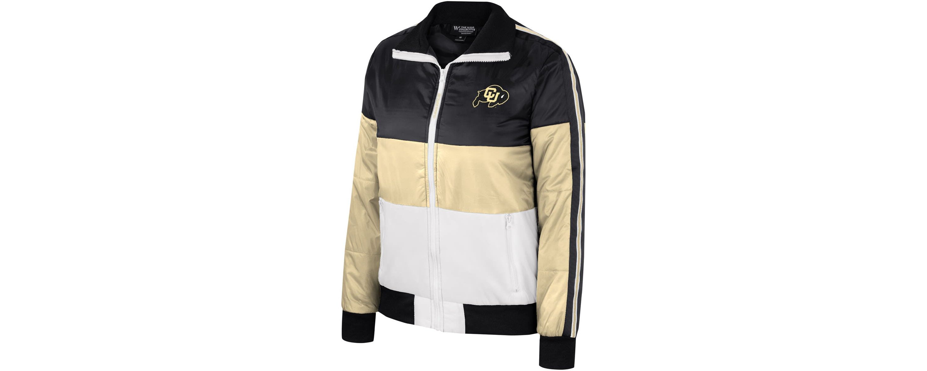 NCAA Colorado Buffaloes Color-Block Puffer Full-Zip Jacket