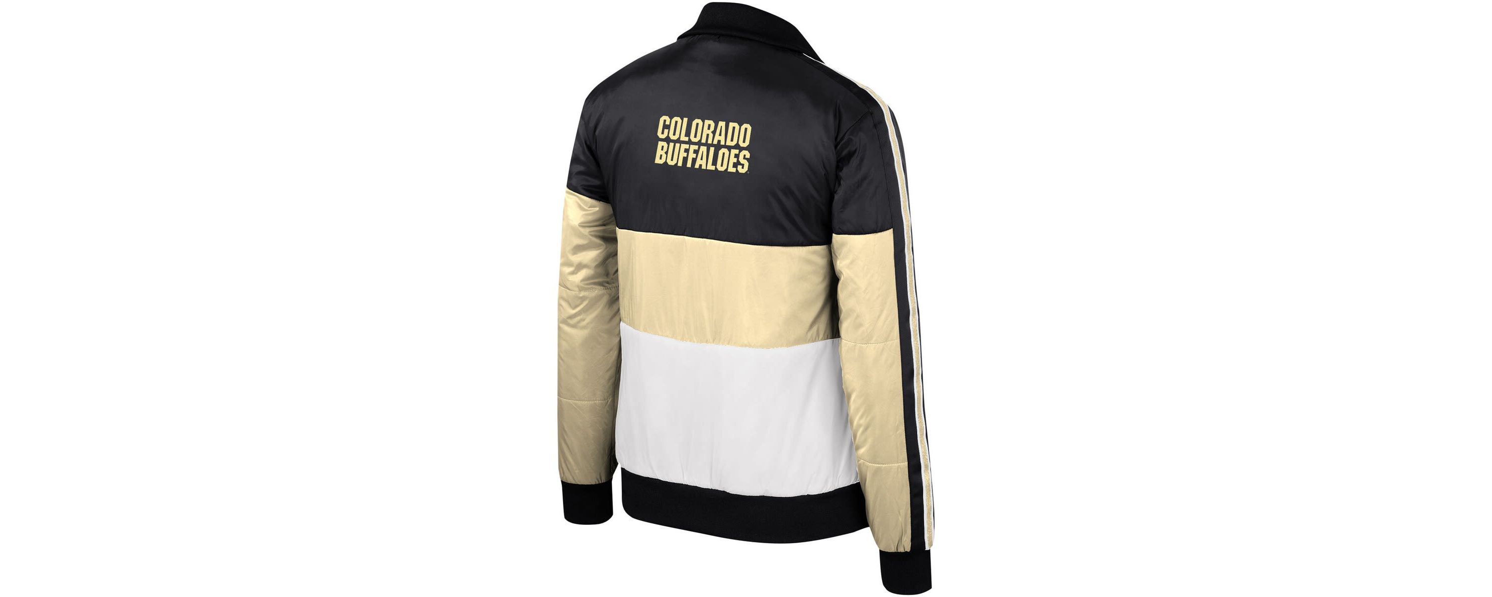 NCAA Colorado Buffaloes Color-Block Puffer Full-Zip Jacket