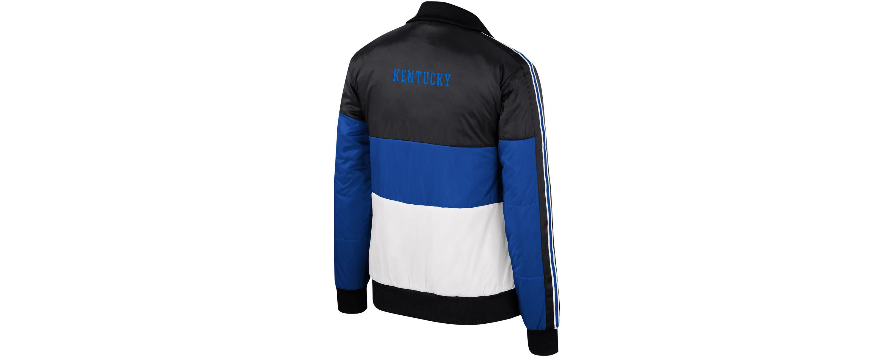 NCAA Kentucky Wildcats Color-Block Puffer Full-Zip Jacket