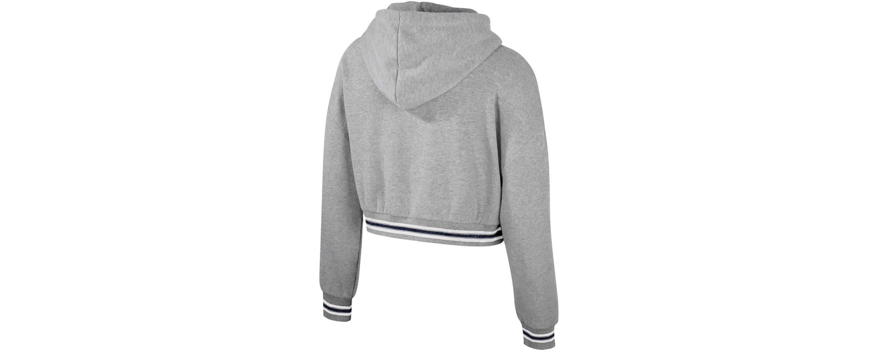 NCAA Penn State Nittany Lions Cropped Shimmer Pullover Hoodie