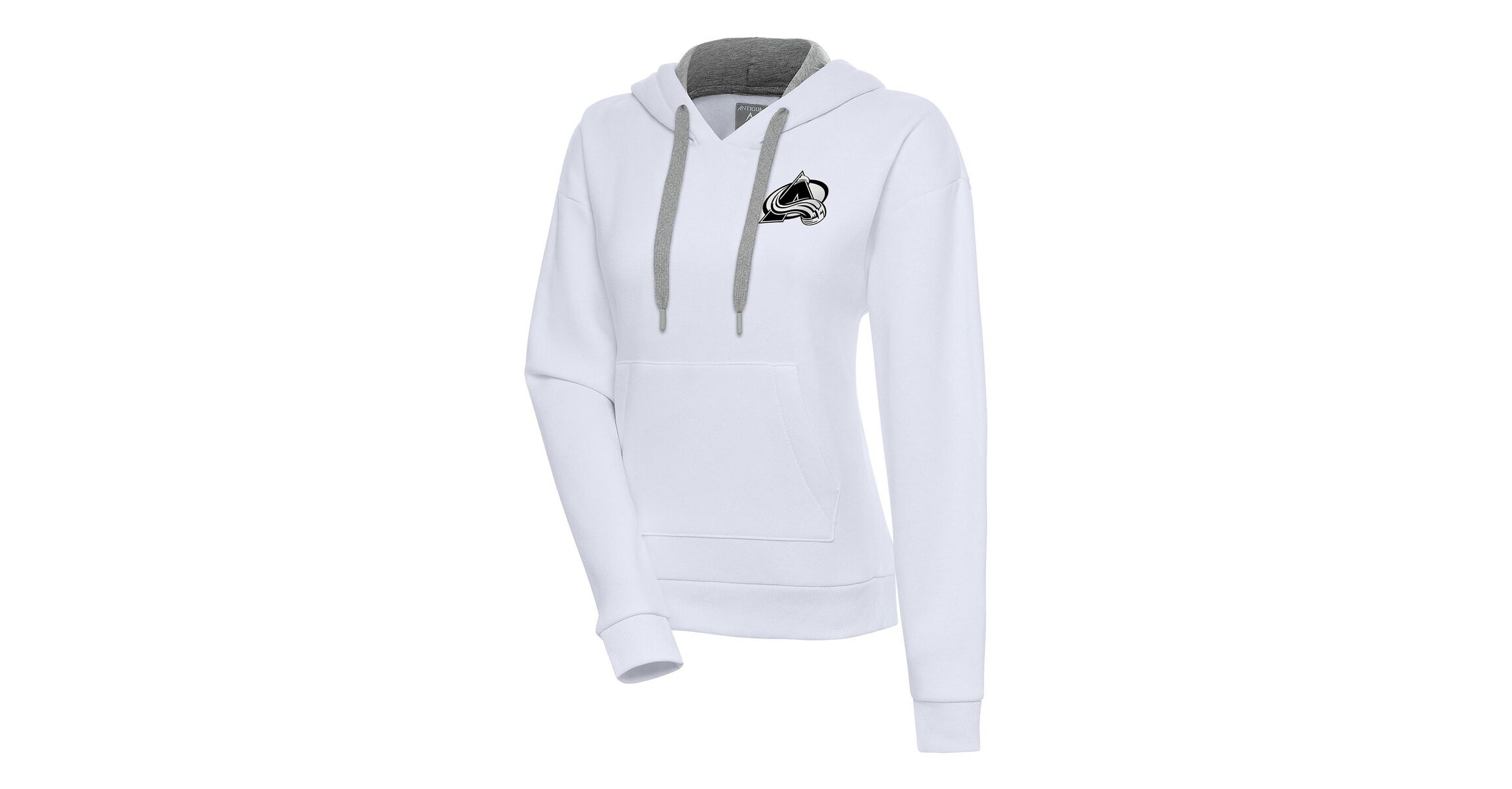 NHL Colorado Avalanche Metallic Logo Victory Pullover Hoodie