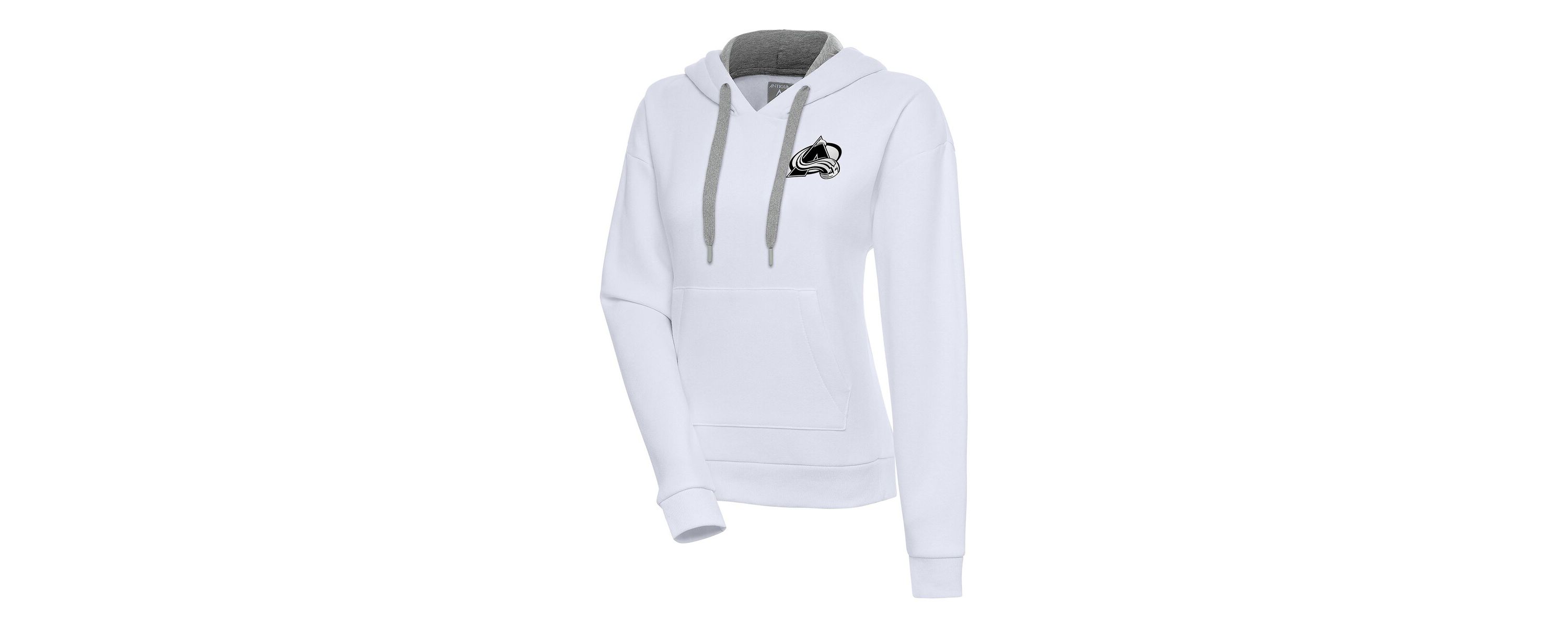 NHL Colorado Avalanche Metallic Logo Victory Pullover Hoodie