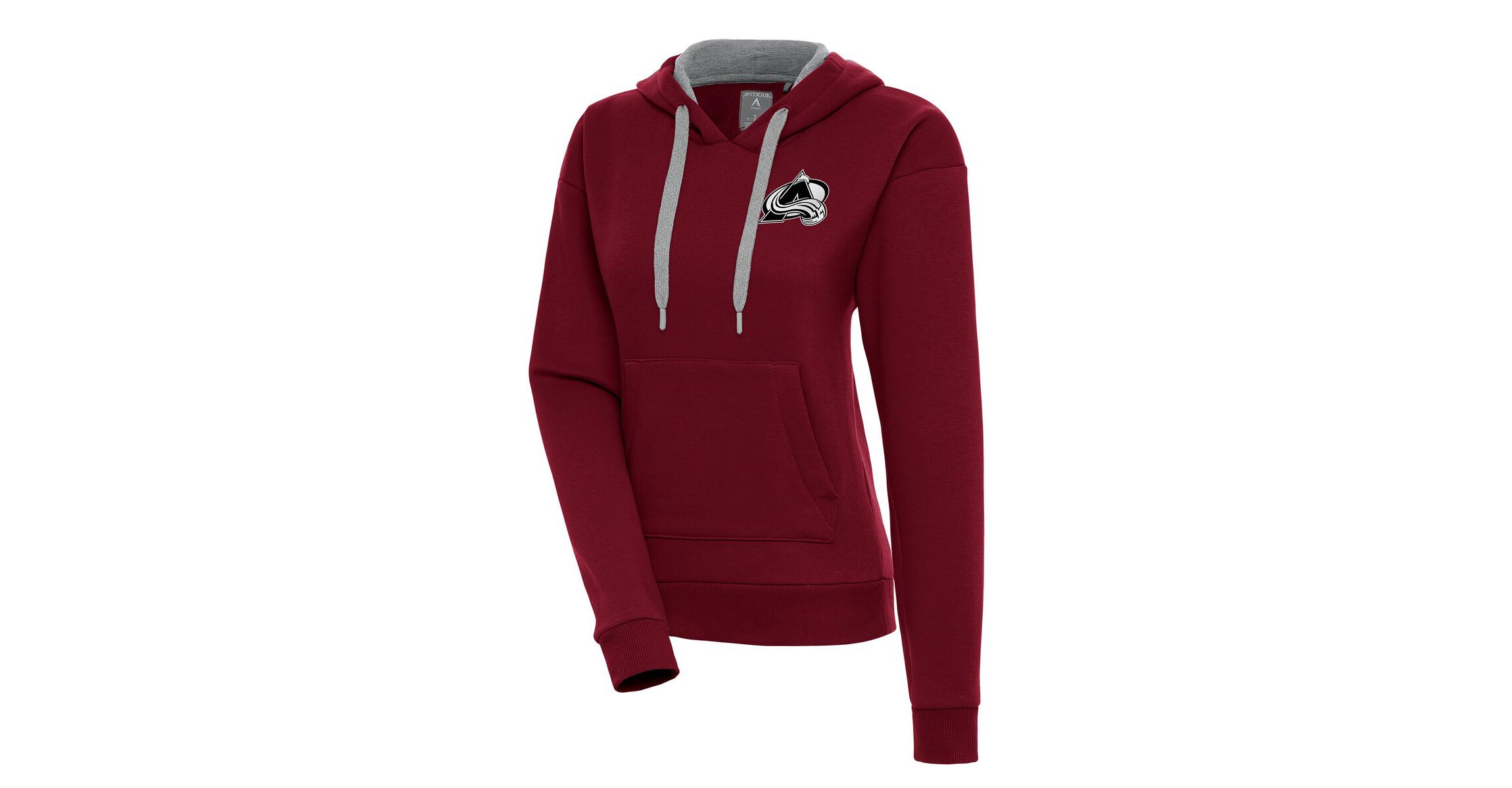 NHL Colorado Avalanche Metallic Logo Victory Pullover Hoodie